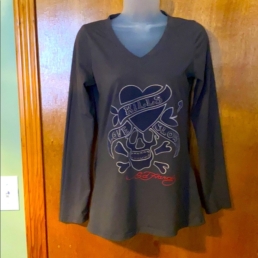 Ed Hardy long sleeved tee